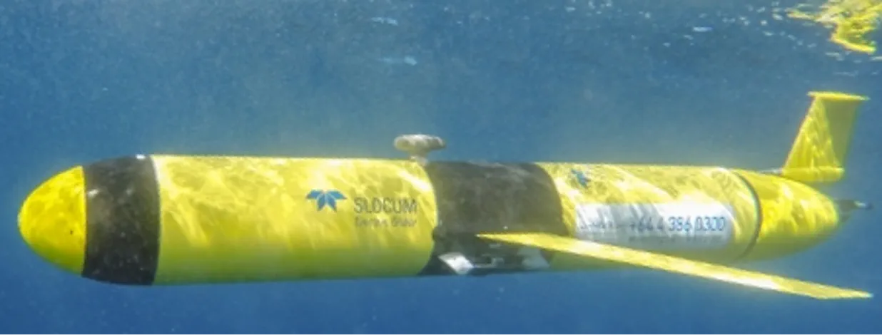 Glider in the Ocean